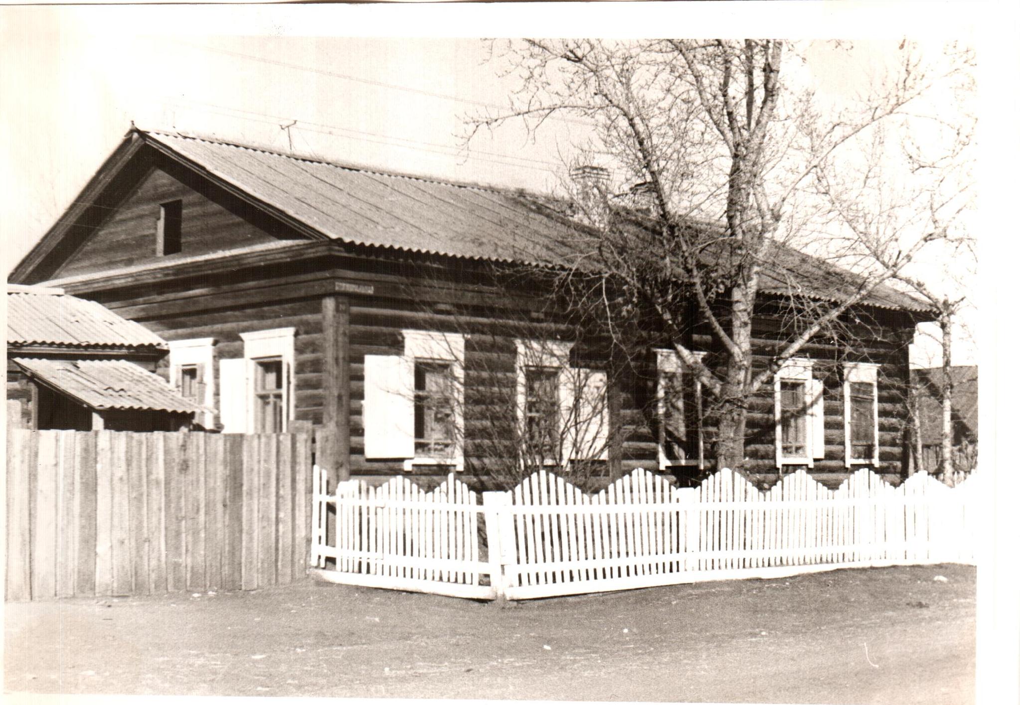 Здание детского сада в 1970годы.